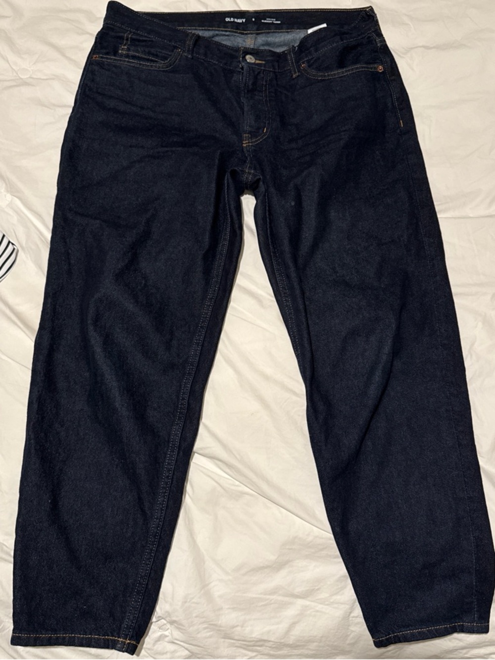 Old Navy Men's Dark Indigo Straight Jeans